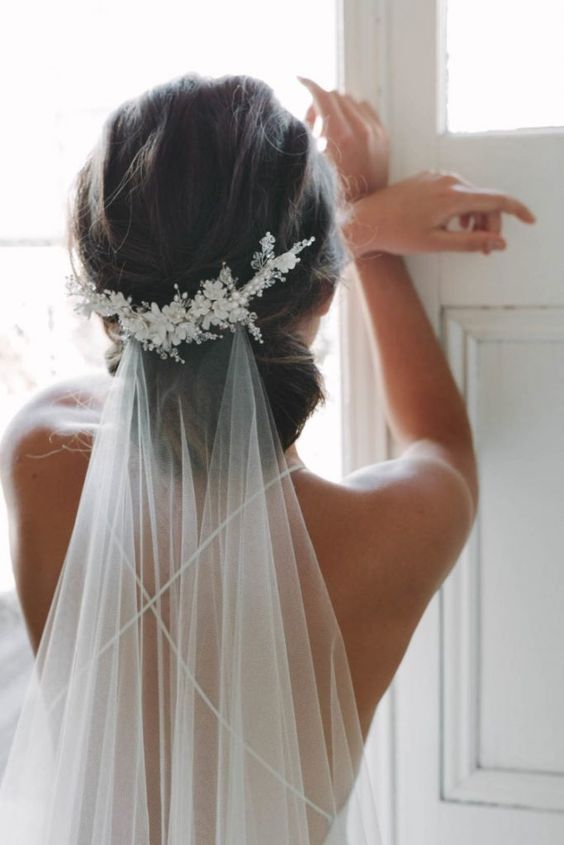 7 Gorgeous Wedding Hairstyles with Veil to Look Like a Princess on the Biggest Day of Your Life (12)
