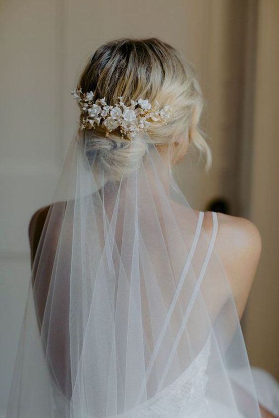 7 Gorgeous Wedding Hairstyles with Veil to Look Like a Princess on the Biggest Day of Your Life (12)