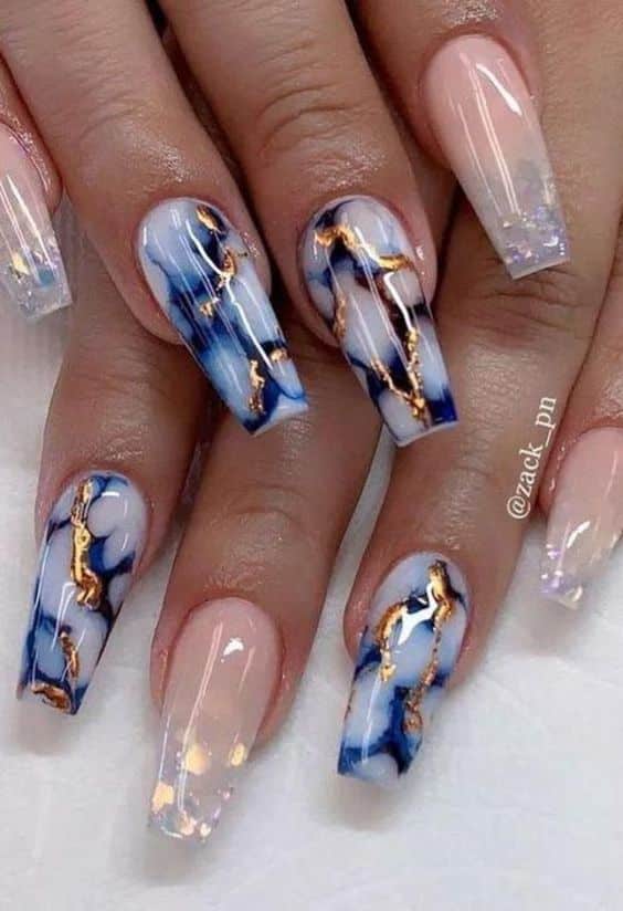 Gorgeous Valentine’s Day Acrylic Designs for Your Beautiful Nails (11)
