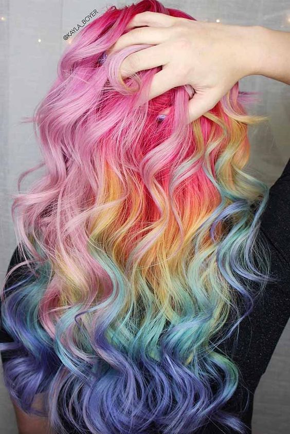 20 Hot And Exclusive Cotton Candy Hair Color For Your Colorful Life