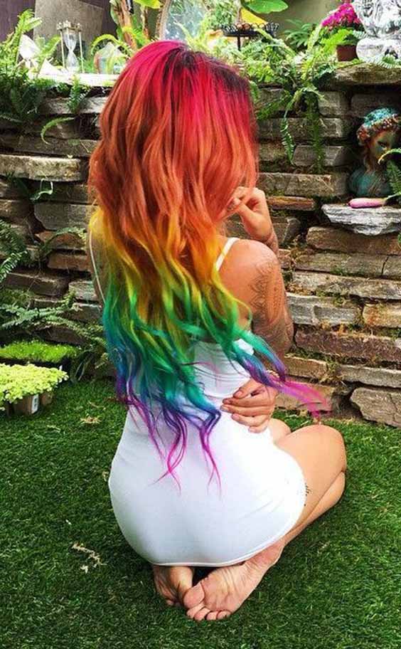 20 Hot And Exclusive Cotton Candy Hair Color For Your Colorful Life