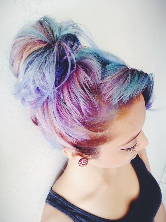 20 Hot And Exclusive Cotton Candy Hair Color For Your Colorful Life