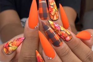 25 Exotic Nail Art Design With Glitter Rhinestones In 2020