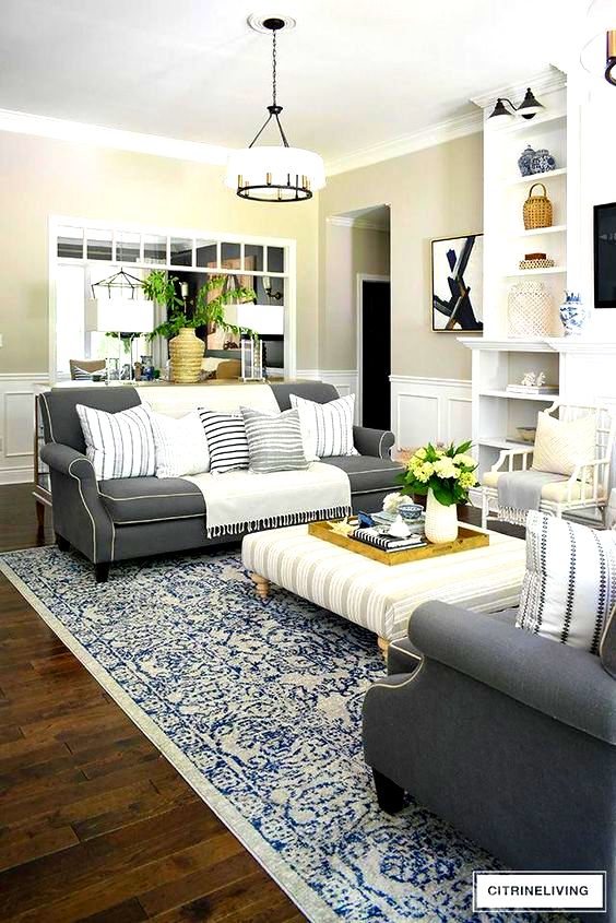 30 Elegant Summer Living Room Decor Ideas You Can Actually Adopt