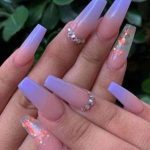 21 More Enriched and more colorful Coffin Acrylic Nail Art