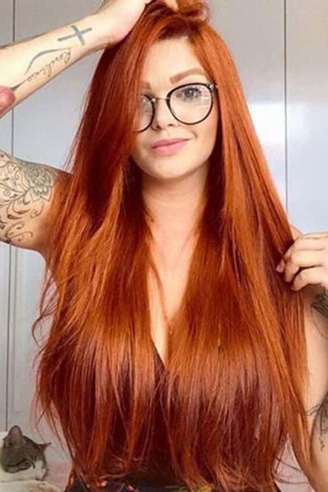 24 Most Excellent Fall Hair Color Ombre Red For Your Great