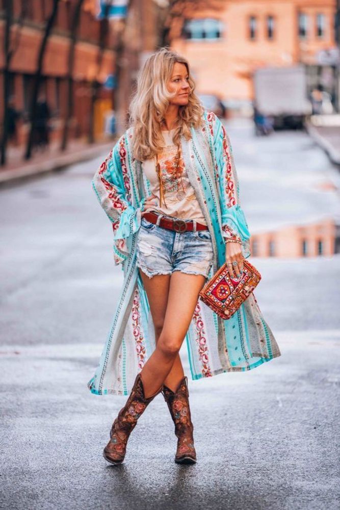 25 Colorful And Attractive Spring Boho Outfits Hipster 2021