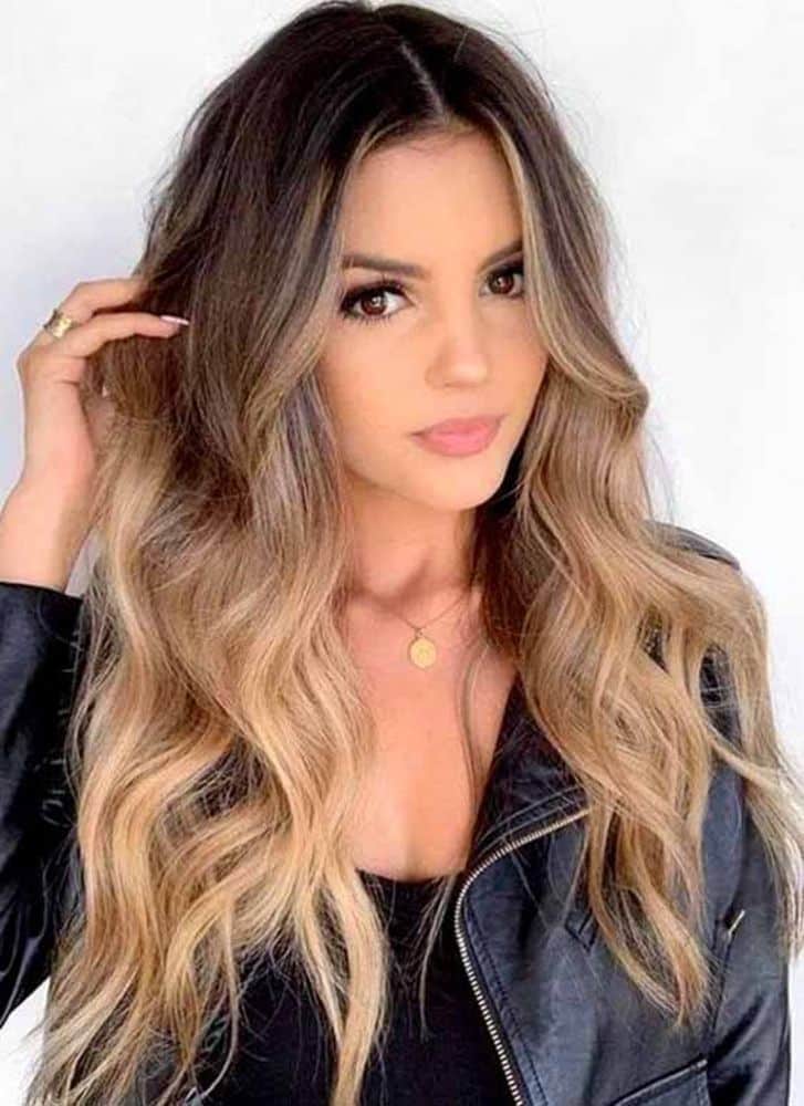 25 Delicate Spring Hair Color For Brunettes Balayage 2021