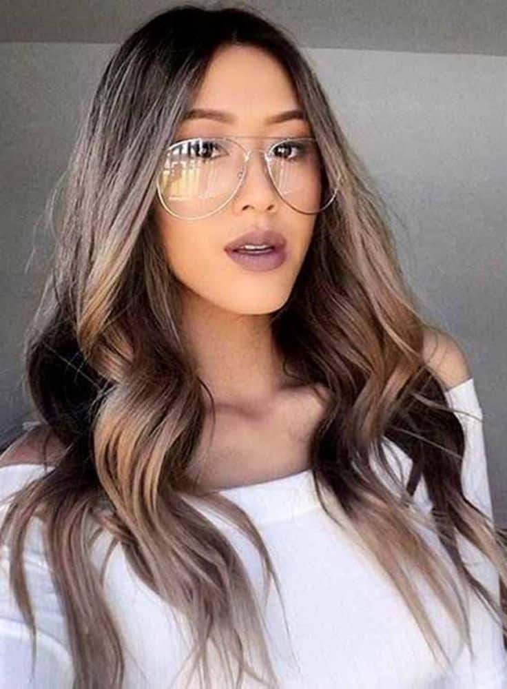 25 Delicate Spring Hair Color For Brunettes Balayage 2021