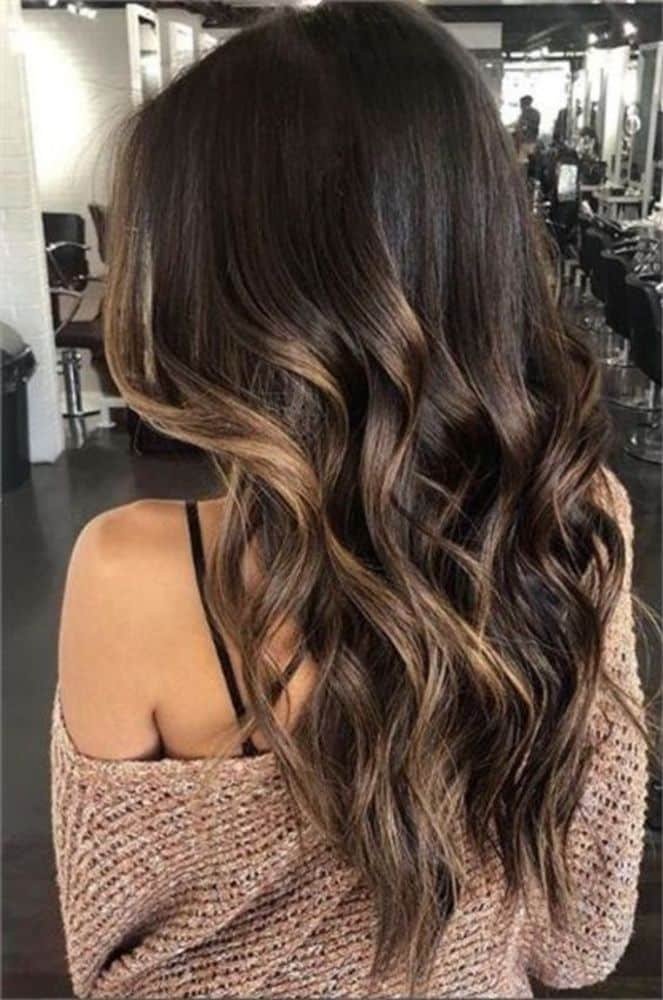 25 Delicate Spring Hair Color For Brunettes Balayage 2021