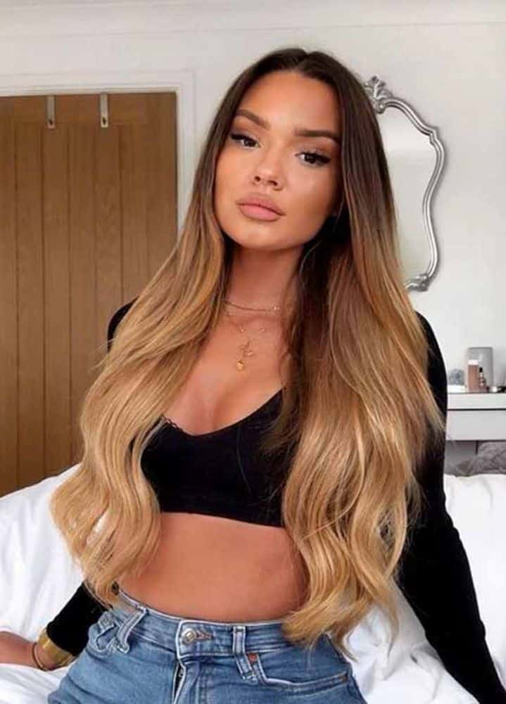 25 Delicate Spring Hair Color For Brunettes Balayage 2021