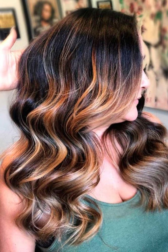 25 Delicate Spring Hair Color For Brunettes Balayage 2021