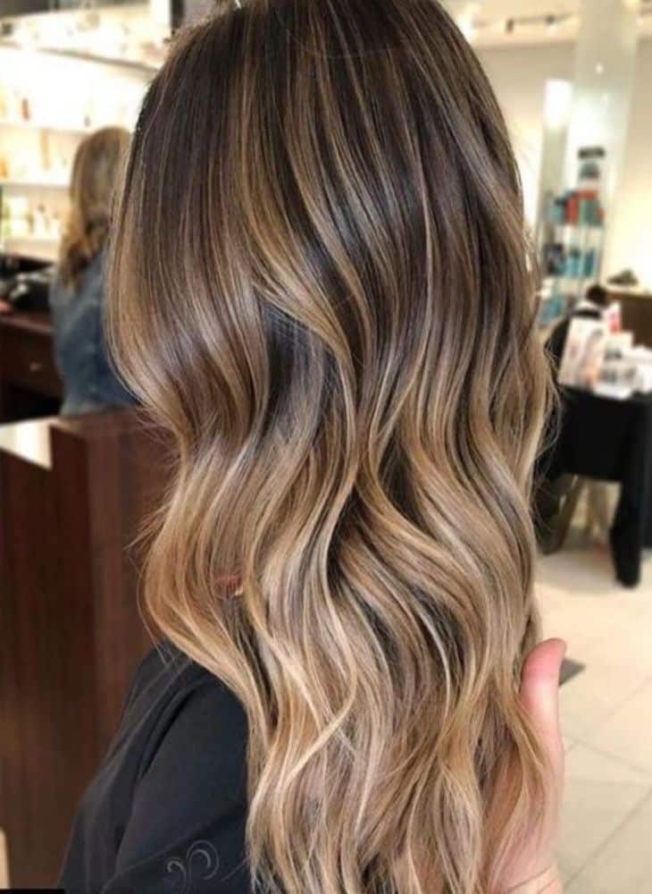 25 Delicate Spring Hair Color For Brunettes Balayage 2021