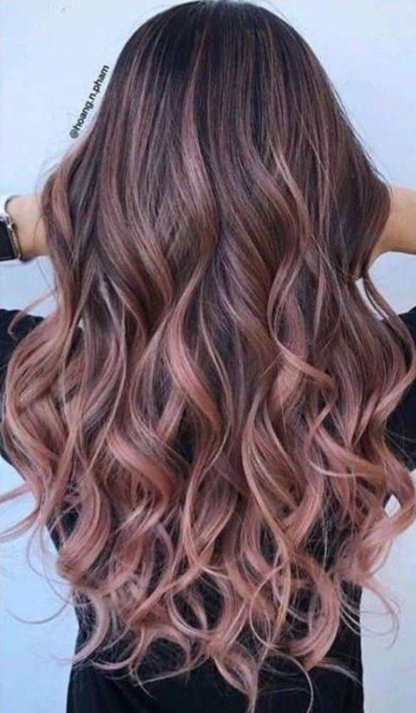 25 Delicate Spring Hair Color For Brunettes Balayage 2021