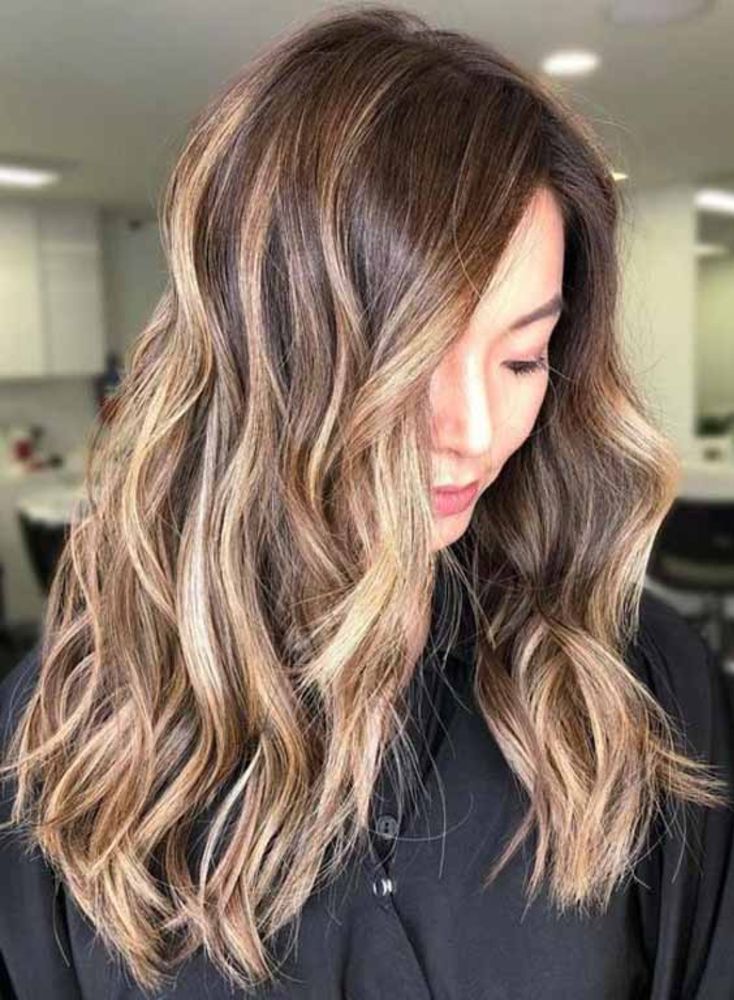 25 Delicate Spring Hair Color For Brunettes Balayage 2021