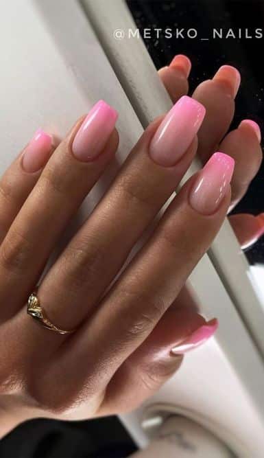 25 Fantastic Pink Nail Designs Glitter Color Combos 2021