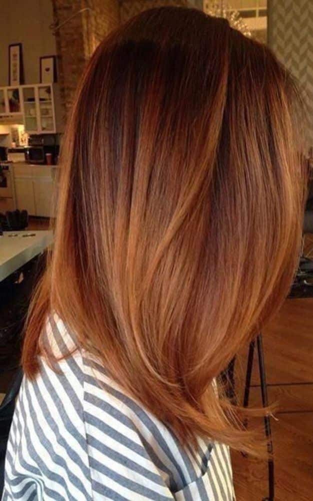 25 Hair Color Ideas For Brunettes With Red for Spring 2020