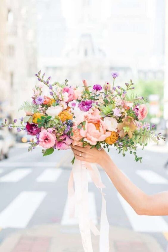 Spring Wedding Flowers Bouquet