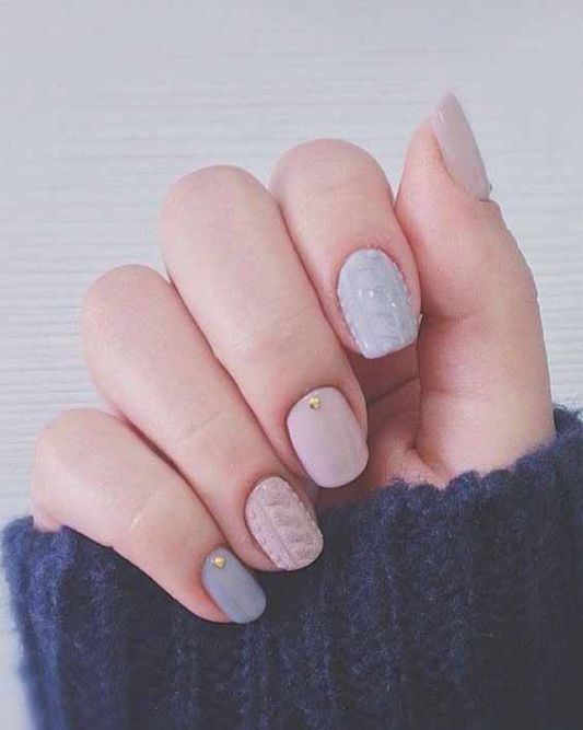 25 Sweater Nail Art Designs for Winter You Must Take a Look!