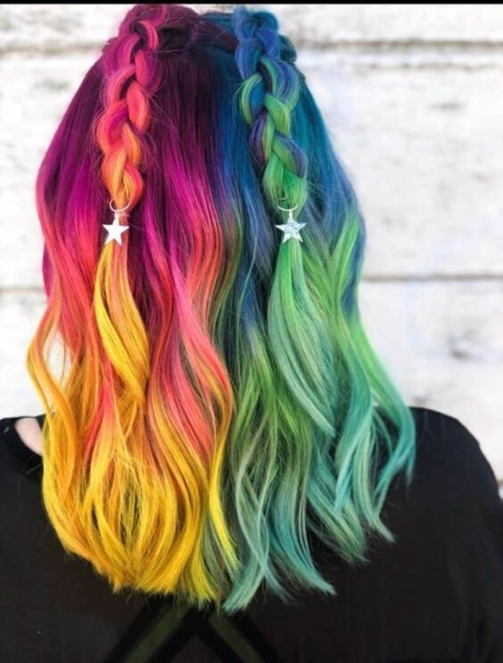 Colorful Unicorn Hair Colors