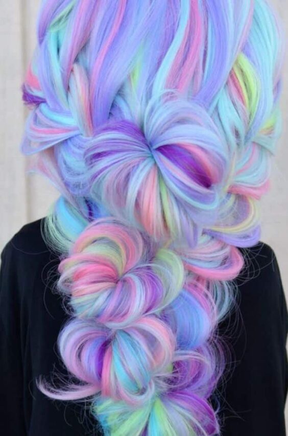 Colorful Unicorn Hair Colors