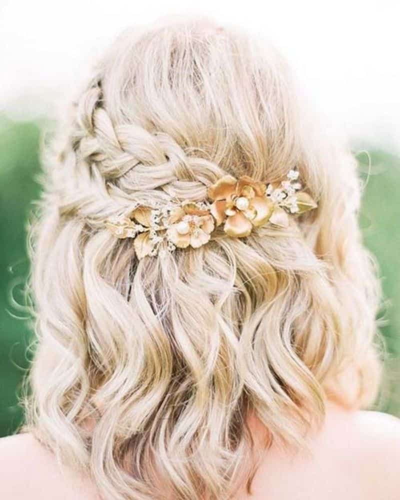 30 Cute Short Wedding Hairstyles 2020 That Can Make You Say “Wow!