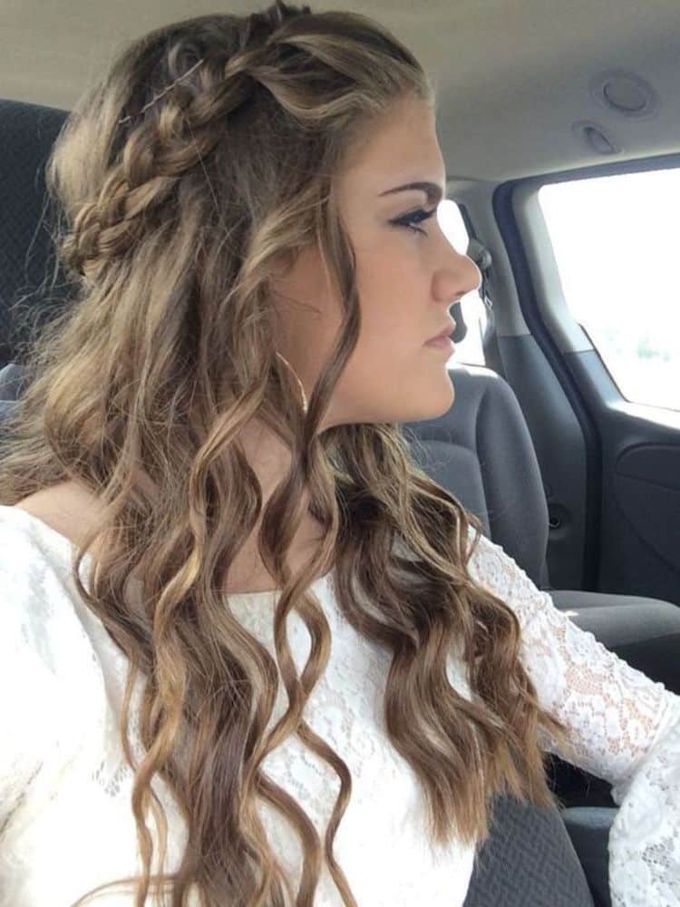 30 Easy Braided Prom Hairstyles Best Comfortable Braided Prom