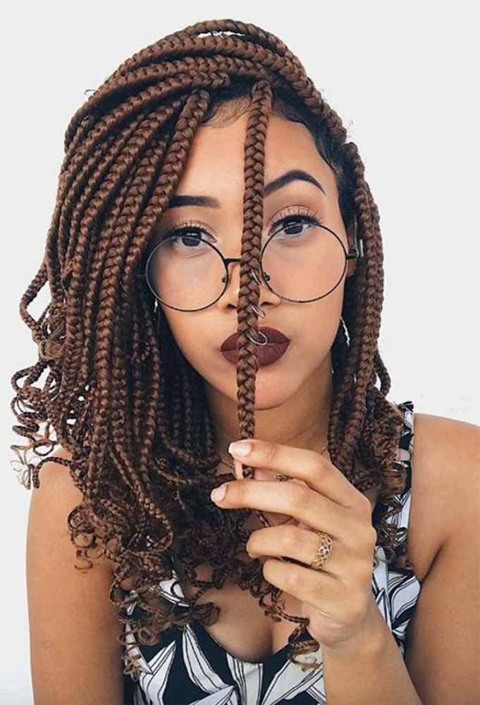 30 Super Box Braids Hairstyles That will Rock Your World