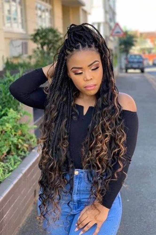 30 Super Box Braids Hairstyles That will Rock Your World