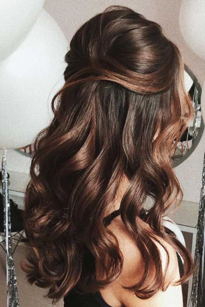 Best Half Up Half Down Curly Hairstyles