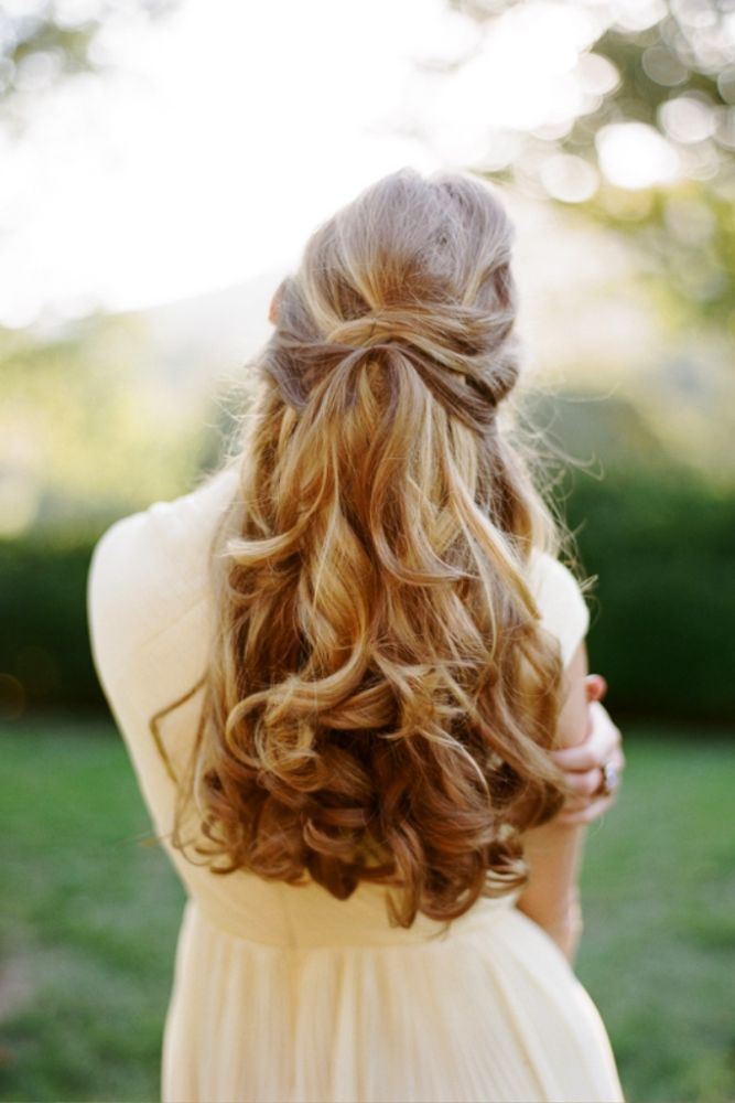 Best Half Up Half Down Curly Hairstyles