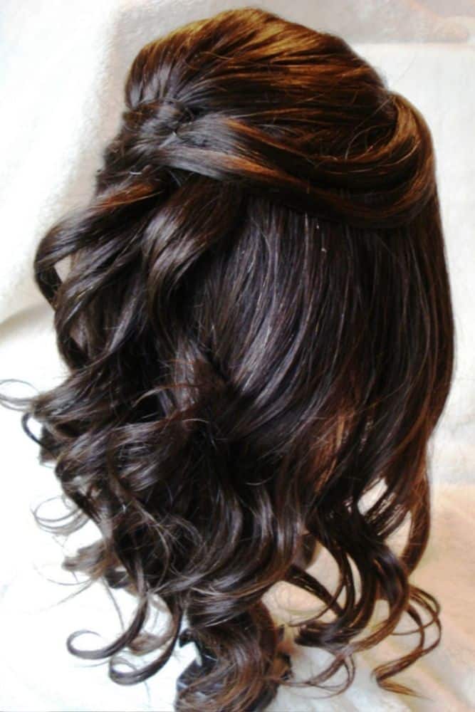 Best Half Up Half Down Curly Hairstyles