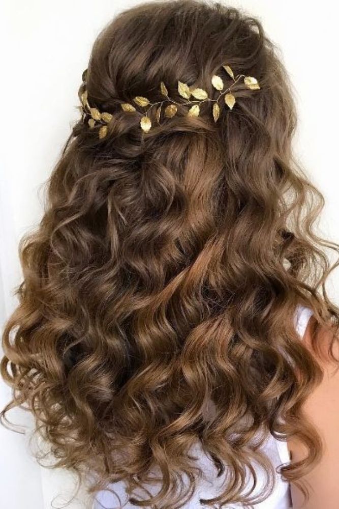 Best Half Up Half Down Curly Hairstyles