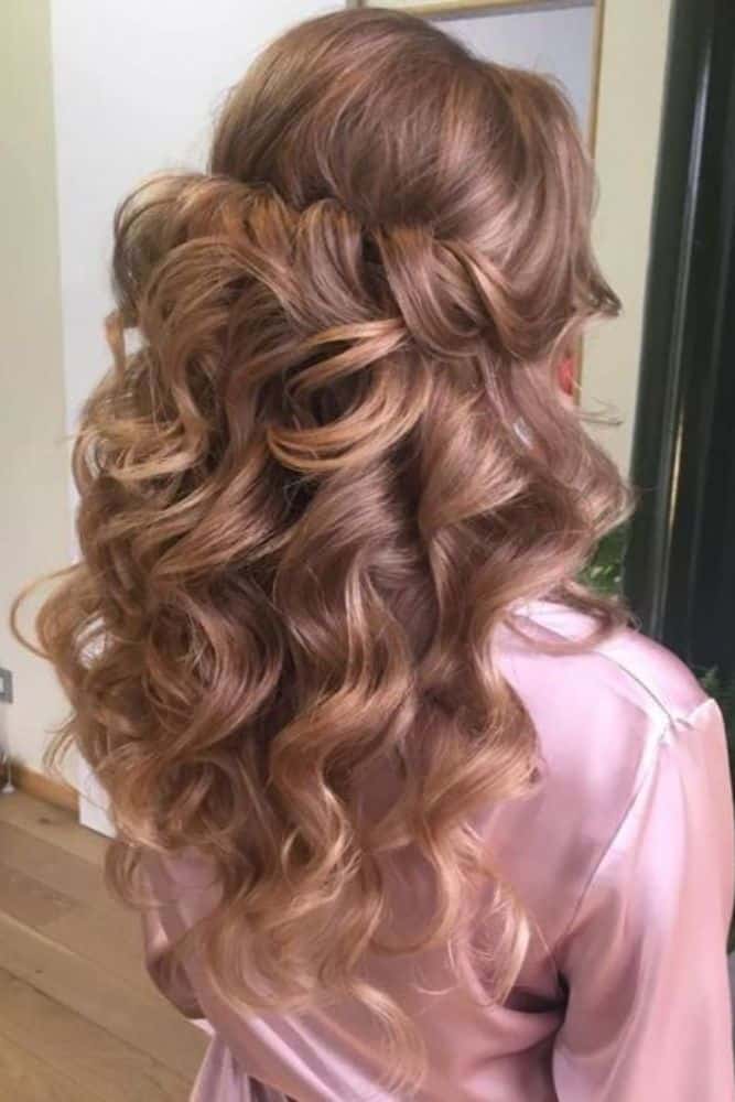 Best Half Up Half Down Curly Hairstyles