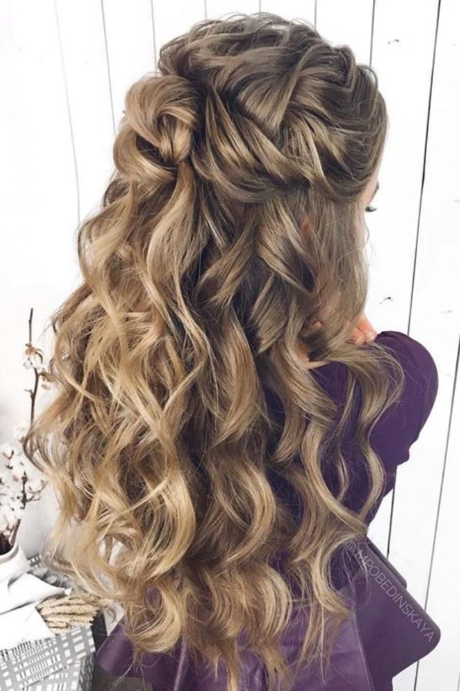 Best Half Up Half Down Curly Hairstyles