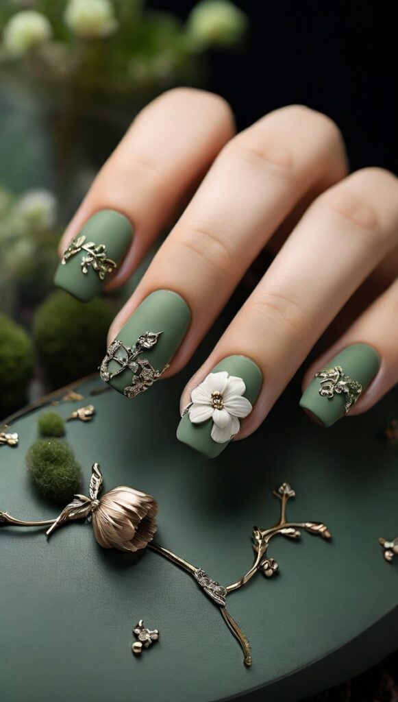 Matte Nail Art Designs