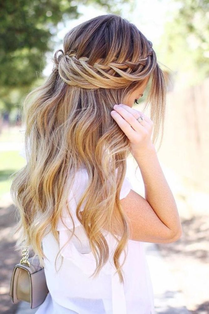 Top Class Fall Halfup Hairstyles For Long Hair