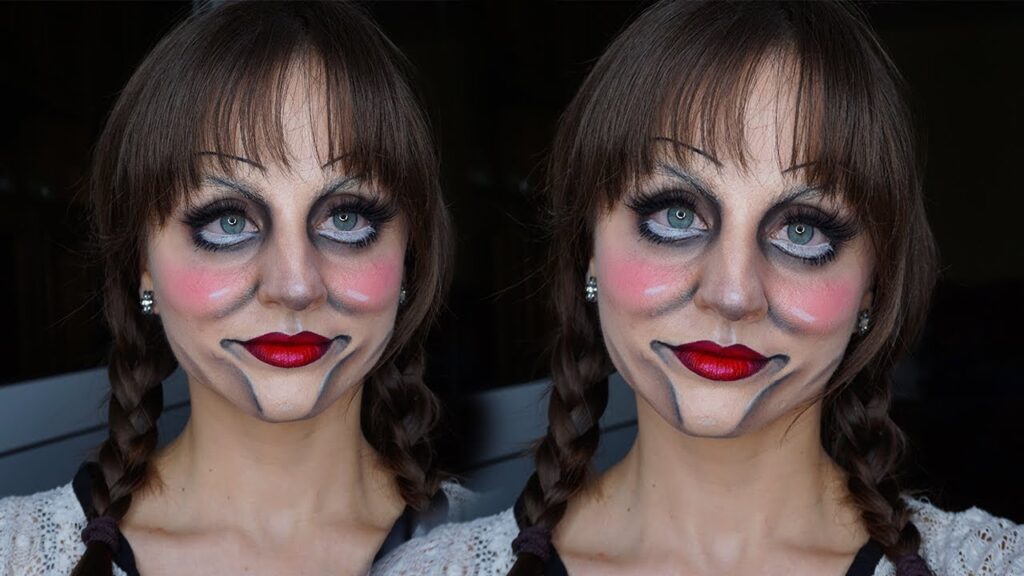 Annabelle Halloween Makeup