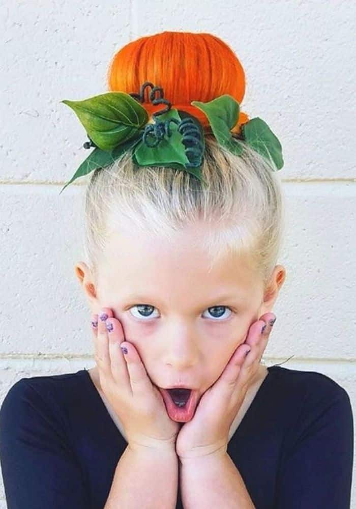 Scary And Cute Halloween Hairstyles For Kids