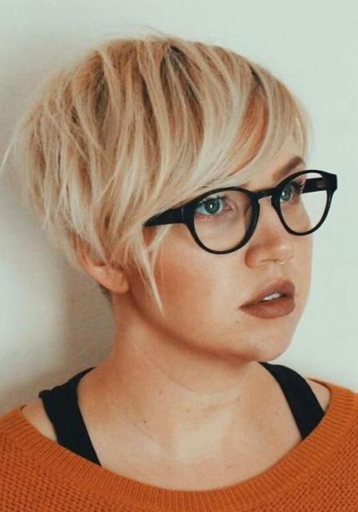 Short Fine Hairstyles For Round Faces