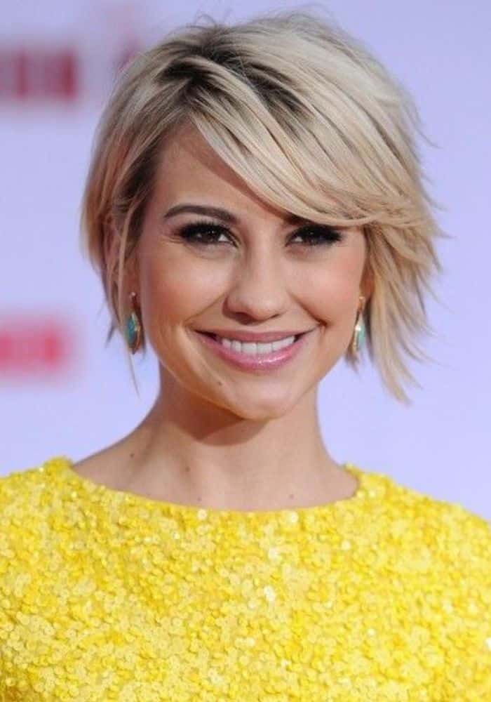 Short Fine Hairstyles For Round Faces