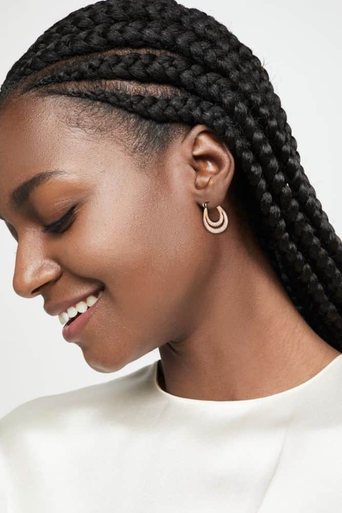 30 Tempting Ghana Braids Hairstyles You May Like 2021