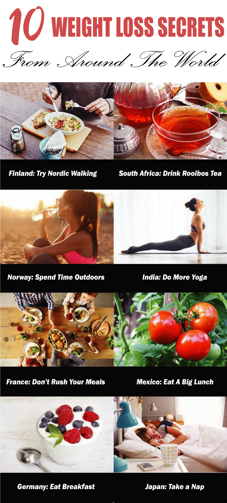 10 Best Weight Loss Secrets From Around The World