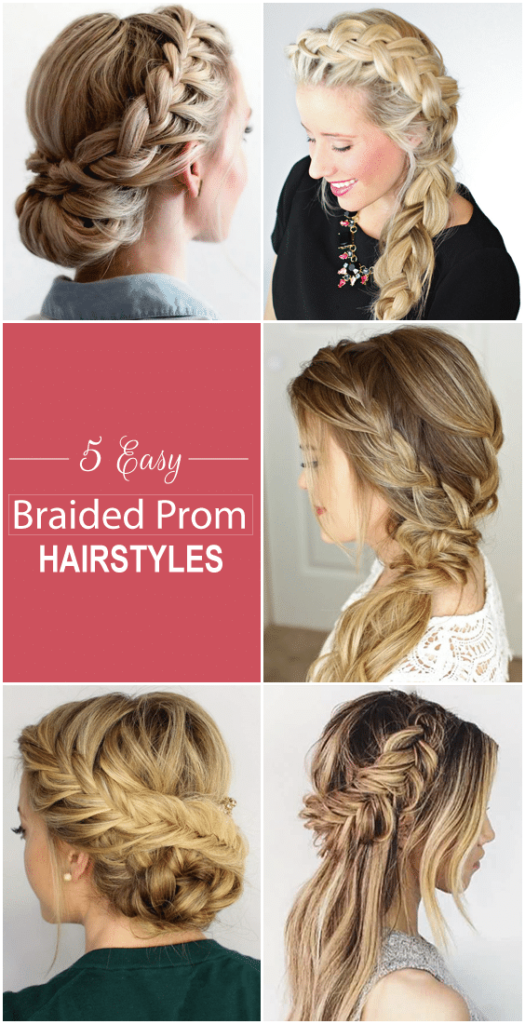 Easy Braided Prom Hairstyles 
