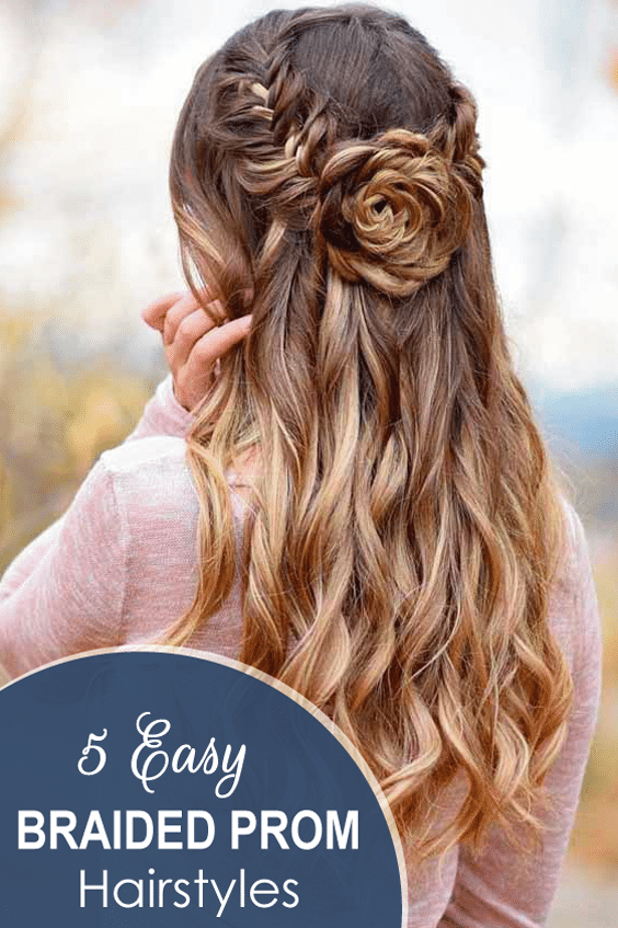 easy braided prom hairstyles