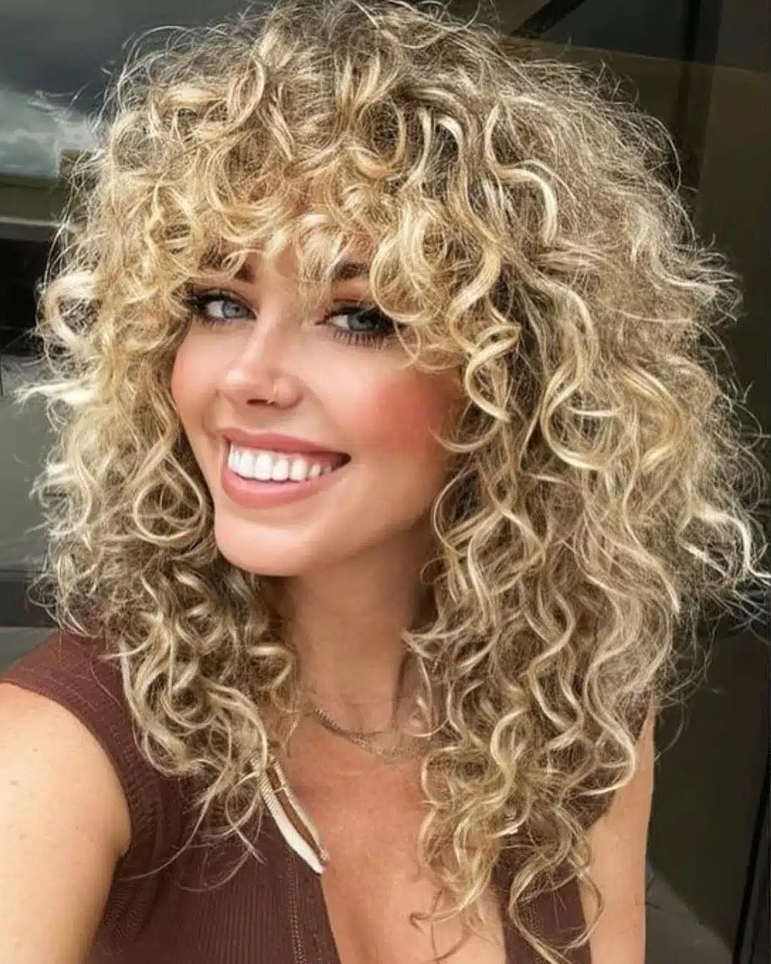 Curly Shag-homecoming hairstyles