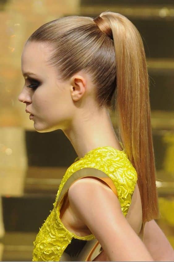 High Ponytail-Homecoming Hairstyles
