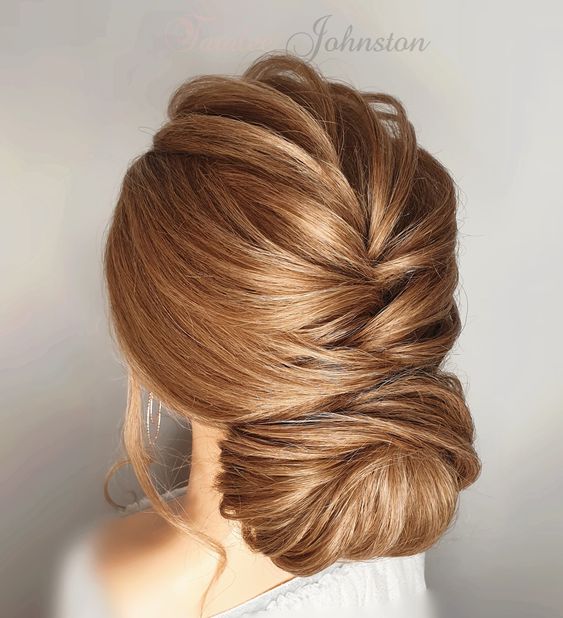 Textured Chignon-DIY Homecoming Hairstyles