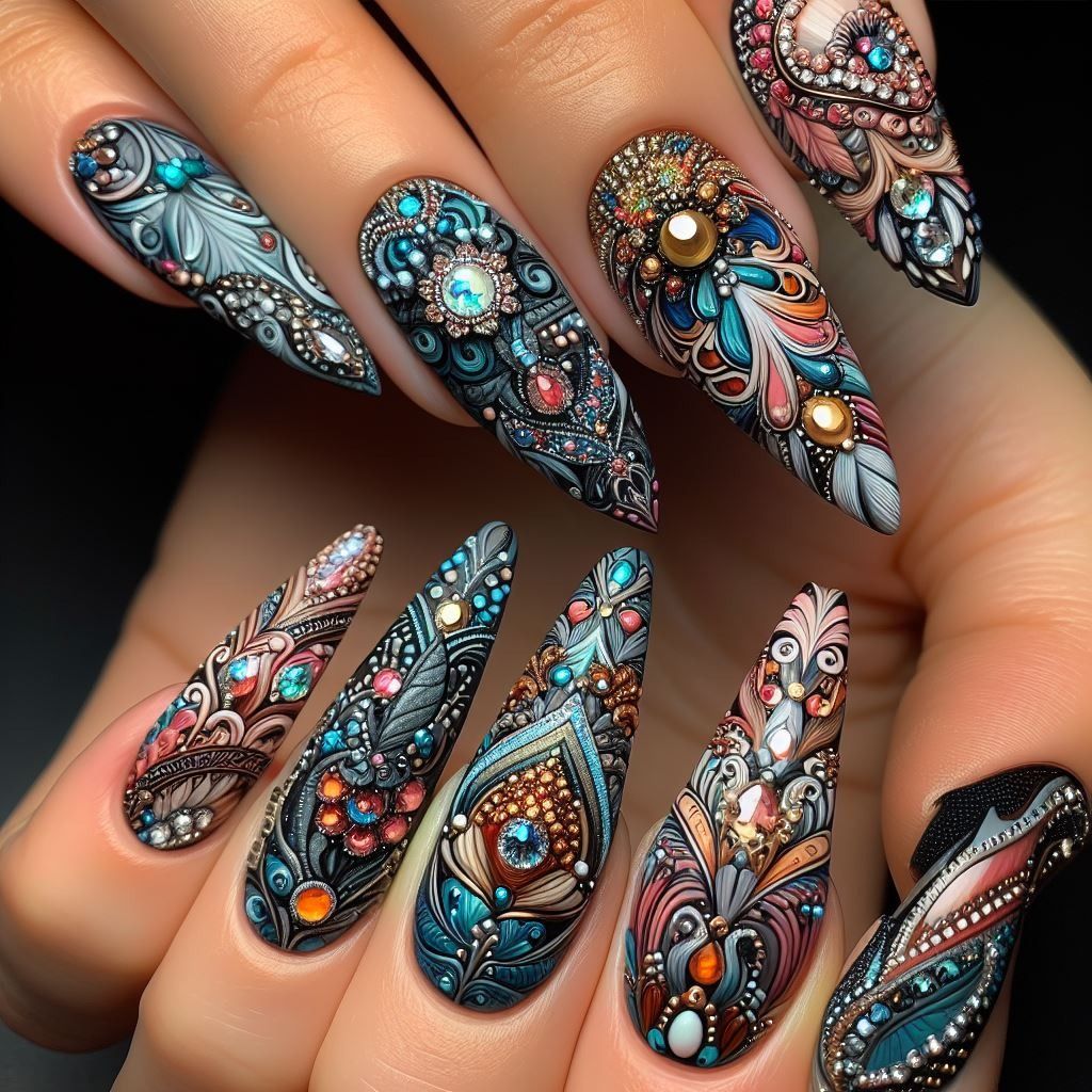 23 Perfect And Enjoyable Halloween Coffin Nails for You