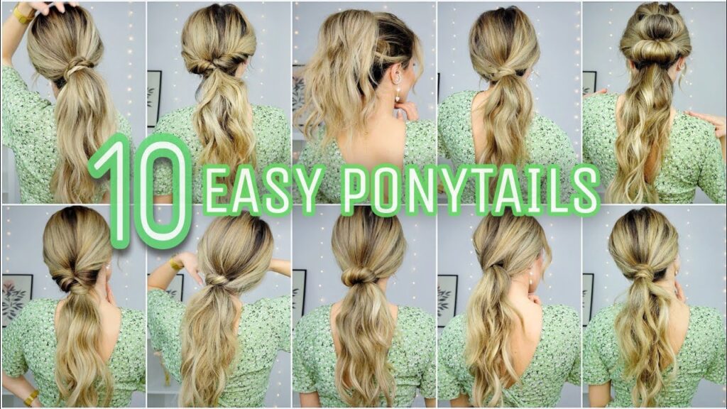 Easy Ponytail Hairstyle Ideas